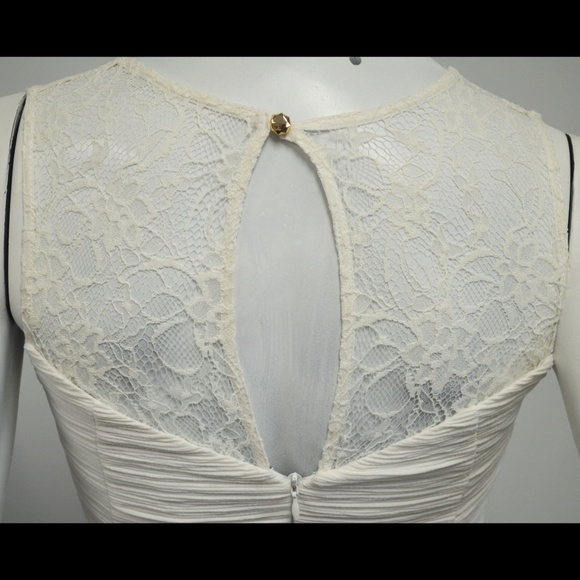 GUESS Ivory BodyCon Sexy New Years Eve Dress - Picture 6 of 8